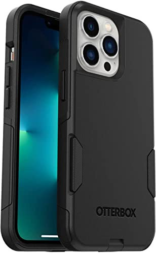 OtterBox iPhone 13 Pro (Only) - Commuter Series Case - Black - Slim & Tough - Pocket-Friendly - with Port Protection - Non-Retail Packaging