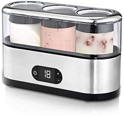 HMTE Yogurt Machine-Electric Yogurt Maker Mini Portatile Yogurt Making Machine Contenitore di plastica Elettrodomestico da Cucina