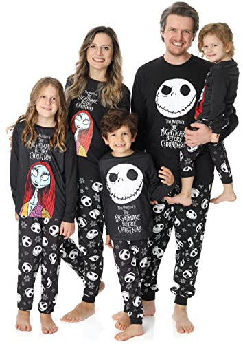 Disney The Nightmare Before Christmas Family Pyjamas Men Women Boys Girls, Girl, 2-3 Years