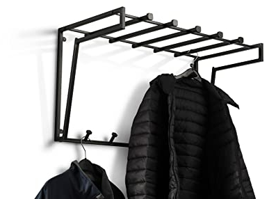 M2 Kollektion Garderobe Vigo 2 in schwarz, B/H/T = 79x45x40cm