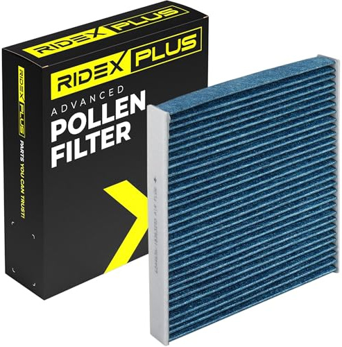 RIDEX PLUS 424I0551P Innenraumfilter Kabinenluftfilter - Pollenfilter Aktivkohle Partikelfilter Höhe: 34,0 34 Breite: 190 Länge: 241,0 241 Kompatibel mit FORD Fiesta Mk5 Schrägheck JH1, JD1, JH3, JD3