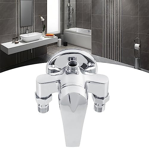 Mezclador de temperatura, mezclador caliente/frío, mezclador de ducha de pared, rosca macho G1/2 mezclador de agua caliente y fría mezclador para baño ducha
