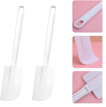 Spatule à Pâtisserie 2 Pièces Maryse Pâtisserie Professional Longue 26 Cm Blanc
