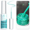 BURANO UV Nagellack, Farben UV Lack Gel Nägel Nageldesign 8ml Gel Liner Nail Art, Holographic Metallisch Glitzer Chrome Nagellack Gel Nail Polish French Gelnägel Farben (LX20)