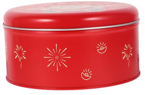 WHAMVOX Weißblech-keksdose Neujahrs-süßigkeitendosen Süßigkeiten-aufbewahrungshalter Blechdose Für Hochzeitsbox Event-dekoration Requisiten