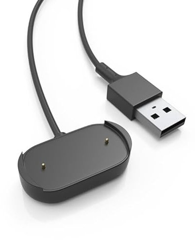 Bicmice Magnet Ladekabel für Amazfit GTR 4/3/3 Pro,Amazfit GTS 4/3 Usb Ladegerät Ladestation Kompatibel mit Amazfit T-Rex 2 Watch(1M/3.3Ft)