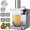 YXFAZPP Affettatrice Professionale Commerciale da 200 Watt, tritacarne, Robot da Carne Elettrico Automatico, affettatrice, Lama da 10 mm
