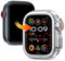 Goton Custodia paraurti in metallo compatibile per Apple Watch 44 mm Series 6 5 4 SE 2 Protector, [trasforma 44 mm in ultra senza cuciture] paraurti robusto con copertura posteriore, protezione dello