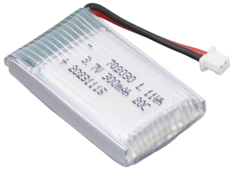 Acouto 702030 Drone Lithium Battery 3.7V 300mAh 20C PH1.25 Reverse Plug Aircraft Li Battery for Replacement This Reduces to Overall The Lightweight LIGHT The Weight Makes The