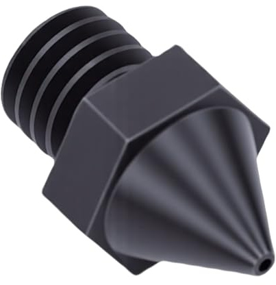 Headerbs 3D-Druckerdüse, Gehärteter Stahl, Ersatzdüse für Raise3D N-Serie, Hochtemperaturbeständig, Verschleißfest, für PLA, ABS, PETG, PTU, PP, PC