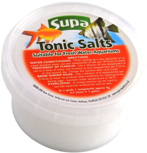 Supa Tonic Salt 225ml, Mild Conditioner And Antiseptic For Use In Fresh Water Aquariums.