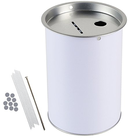 HMF 4600107-10 x Spendendose 10,0 cm Ø, 14,5 cm hoch ohne Griff, inkl. Zubehör