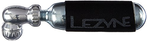 Lezyne Pumpe CO2 Twin Speed Drive, Silber-Glänzend, 16g, 1-C2-TSPDR-V106