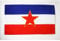 AZ FLAG - Bandera Yugoslavia - 150x90 cm - Bandera Yugoslava 100% Poliéster Con Ojales de Metal integrados - 110g - Colores Vivos Y Resistente A La Decoloración