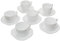 Rocco Bormioli Set 6 Tazze Colazione Linea Parma 22cl, Opale, 6 unità (Confezione da 1)