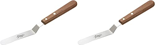 Ateco Harold Imports 1385 Spatula pour décoration de glace, avec manche en bois