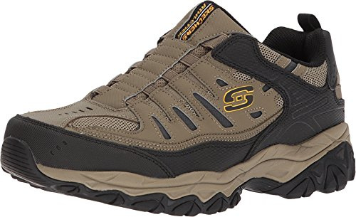 Skechers Sport Men's Afterburn M. Fit Wonted Loafer,Pebble,10.5 4E US