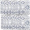 infactory Fliesenaufkleber Bad: Selbstklebende 3D-Bordüre-Fliesenaufkleber, blau, 30 x 20 cm, 20er-Set (Selbstklebende Bordüre Bad, Klebefolie Fliesen, Reparaturset)