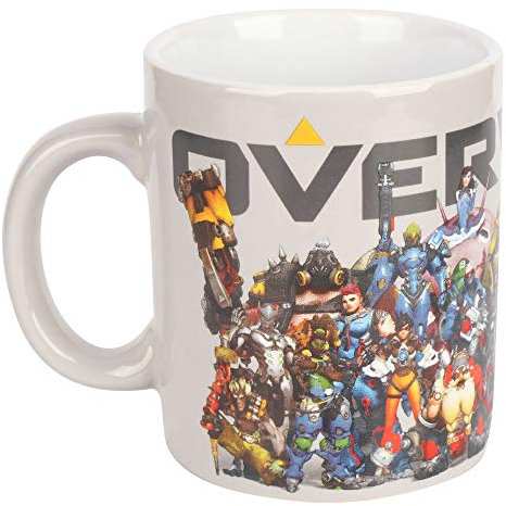 Overwatch JX7859 Taza Heroes Collide, Cerámica