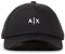 Armani Exchange Herren Baseball Hat Baseball Cap, Schwarz, Einheitsgröße