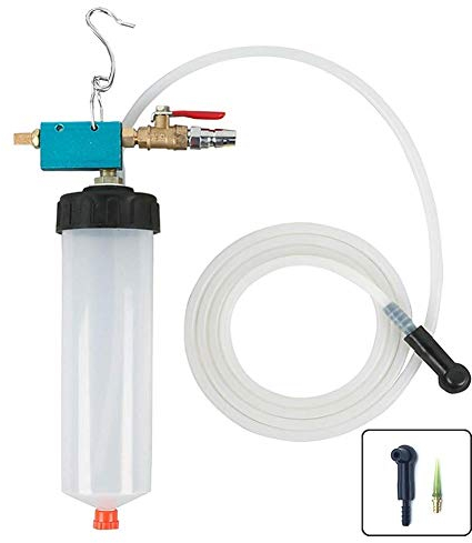 DEDC Universal Auto Brake Fluid Extractor, Power Steering Oil Change Replacement Tool, Brake and Clutch Fluid Drained Bleeder Tool Equipment Kit for Car Motorcycle