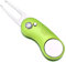 Mile High Life Ganzmetall Faltbares Golf Pitchgabel mit Pop-up Taste & Magnetkugel Markierung (Lime Green Curve)