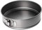 KADAX Molde de Horno, Molde Redondo para Tarta, Pastel, Fuente de Horno con Base desmontable, Acero con Recubrimiento Antiadherente, Bandeja para hornear Tartas, plateada (Diámetro: 26 cm)