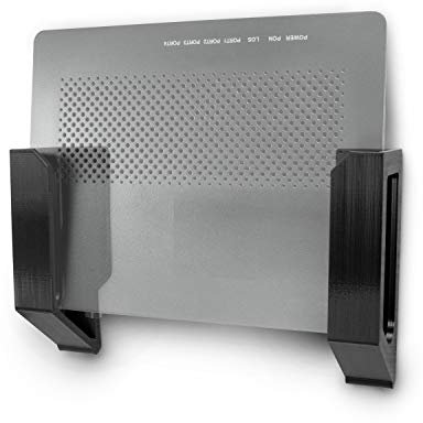 Screwless 1.5 Wide Cable Box Mount, Modem, Router, Mesh, Streaming Media Devices & More Wall Mount | Wall Mount Any Device upto 1.5 Wide & 4lb in Weight, Strong VHB Adhesive, No Tools by Brainwavz