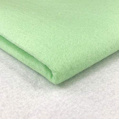 Mintgrün Bastelfilz Stoff Premium Material für Kunst Nähen Festliche Dekorationen DIY Kunst Dekor Tischkleidung | 60 Zoll - 150 cm breit | Meterware