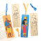 Baker Ross AT853 Lesezeichen aus ägyptischem Holz zum Selbermachen, Ausmal-Sets für Kunst- und Bastelprojekte für Kinder, 8 Stück, sortiert