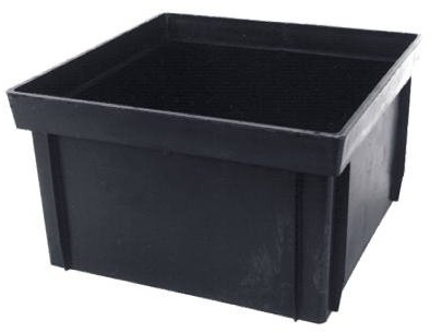 1216 6 in. Black Catch Basin Riser