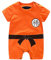 Sxkayxr, Tutina per neonati in stile cartone animato, ispirata a Goku, unisex, Orange2, 59cm/0-3 Months