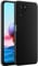Cresee Coque pour Xiaomi Redmi Note 10 4G / Note 10S, avec Couche Intérieure en Fibre et Protection pour Caméra, Etui Housse Silicone Mince Souple Anti-Rayures Antichoc Case, Noir