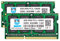 DDR3L-1600 SODIMM 4Gox2 PC3L 12800S RAM, DDR3 1600MHz 4Go PC3 12800S 204-Pin CL11 1.35V d'ordinateur Portable Mémoire