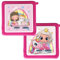 MeinBaby123® Schutzfolie kompatibel mit Toniebox 2er Set | Schutzcover selbstklebend | Premium Qualität | Aufkleber passgenau I Folie Sticker I Toniebox Zubehör (2er Set Fee & Prinzessin)