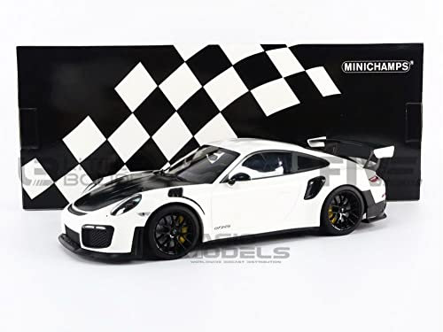 Minichamps 155068310 Miniaturauto zum Sammeln, Weiß/Schwarz