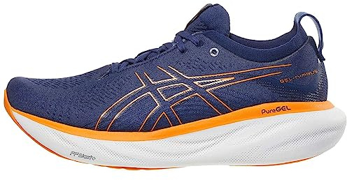 ASICS Gel-Nimbus 25 blauorange, 43,5 Herren