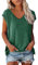 LAOSU Tunique Ample pour Femmes Manches Courtes Été Tee Shirt,Chemisier Col Lavallière,Décontractée Chemise Rose Fushia,Élégante Blouse Esthétique,Tee Shirt Large Femme,T Shirt Long Femme