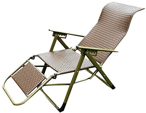 GChair Liegestuhl, Sonnenliege, verstellbar, faltbar, für Terrasse, Balkon, Gewicht: 200 kg