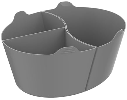 Doublure en silicone pour mijoteuse lente et ragoût - Résistant à la chaleur - Pour casserole de 6 litres - 3 en 1