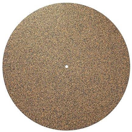 1x 12 Zoll 3mm Kork, Gummi LP Schallplatten Slipmat rutschfeste antistatische Matte DUB SPENCER Plattenspielerauflage (1)