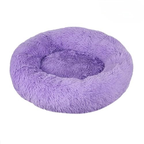 SWZEC wahre katzenliebe Kuscheliges Katzenbett Wolke 7- das Original (60CM,Lila)