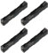 QUARKZMAN Batterie Support Boîte 4 x AA, 4 Emplacements avec on/Off Interrupteur avec 9V Boucle pour Piles AA Support Boîte Conteneur, 4pcs
