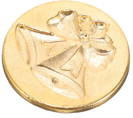 SEWACC Kopfzeile Mit Weihnachtsfarbe Stempelkopf Für Siegel Aus Wachs Wachssiegel Stempel Weihnachten Briefstempel Praktische Wachssticks Siegelstempel Aus Wachswappen Wachsstempel Metall