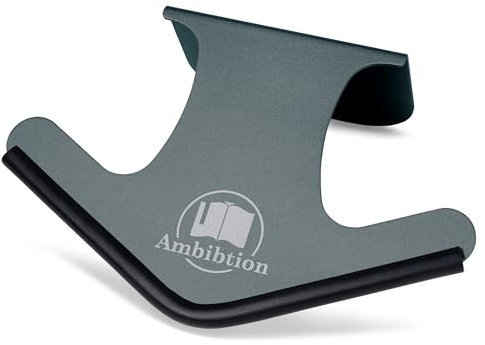 Schwenkbare Buchstütze kompatibel mit Habersack, Steurrichtlinien und -erlasse, AMBIBTION (Grau) (L)
