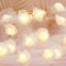 OSDUE Stringa Luminosa a Forma di Rosa, 3M 20 PZ Catena Luminosa con Rose LED Stringa di Luci con Ghirlanda Lucine per Matrimoni Rattan Bianco Caldo Luce per Feste Compleanno, Matrimoni, Vacanze
