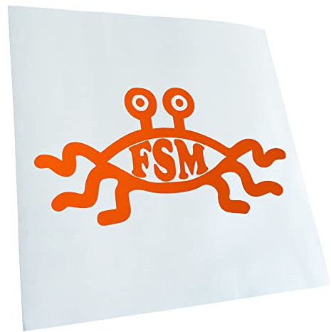 Kiwistar - Autoaufkleber - matt Orange - 60x30cm FSM - Heckscheibe Auto Aufkleber wetterfest für Kfz LKW Mofa Truck - Sticker außen selbstklebend Tuning Zubehör für Fenster Fahrzeug Scheibe