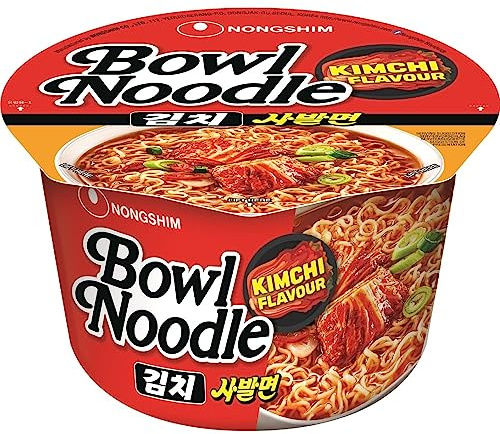 NONGSHIM - Instant Bowl Nouilles Kimchi - (1 X 100 GR) (Lot de 10)