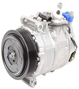 Klimaanlage Kompressor A/C Kompressor kompatibel mit Mercedes-Benz W163 ML270 ML230 ML320 ML350 ML430 ML500 ML55 A0012302811(Japanisches Feuer)