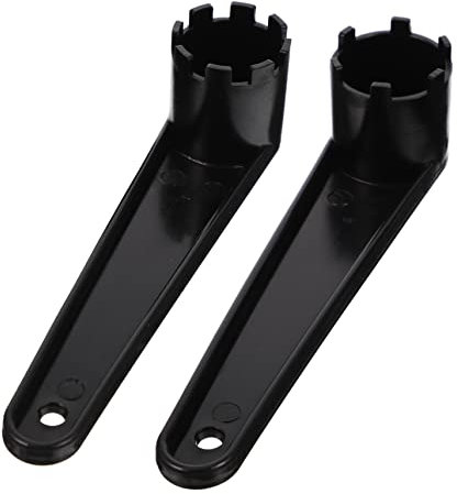 BESPORTBLE 2stücke Kunststoffventil-schlüssel Für Kajaks Werkzeug Zur Installation Und Demontage Von Luftventilen Für Schlauchboote Gummiboote Und Kajaks Schwarz -